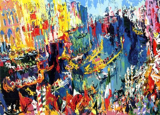 Leroy Neiman Regatta of the Gondoliers